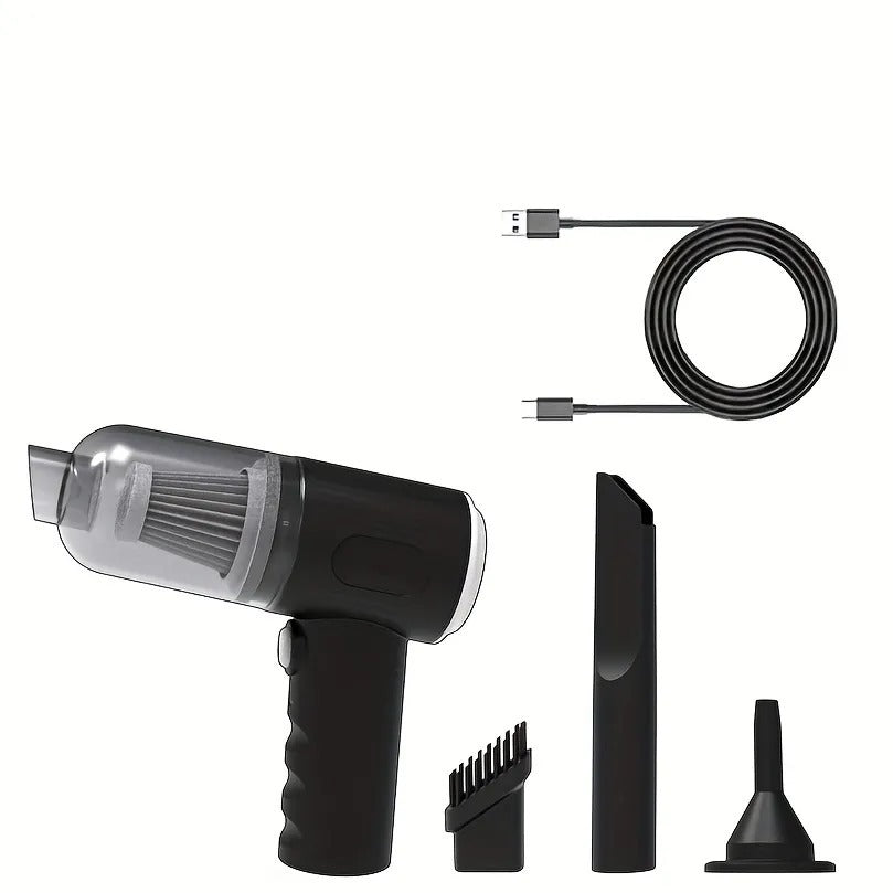 3 in 1 Car Vacuum Cleaner, Cordless Portable Mini Vacuum Cleaner